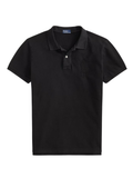 RALPH LAUREN WOMEN Beaded Big Pony Polo Shirt Polo Black
