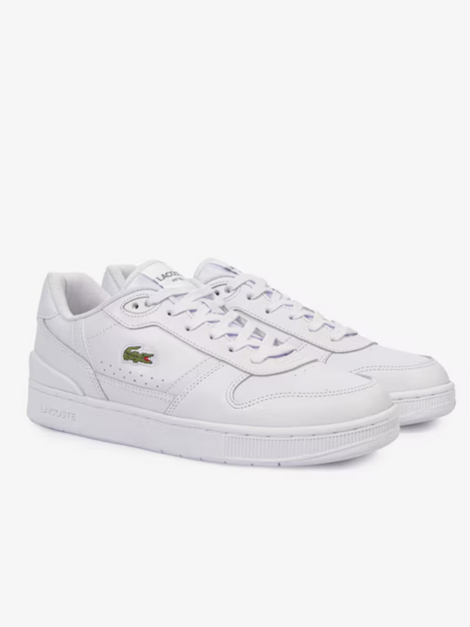 LACOSTE T-Clip Set Leather Sneakers White