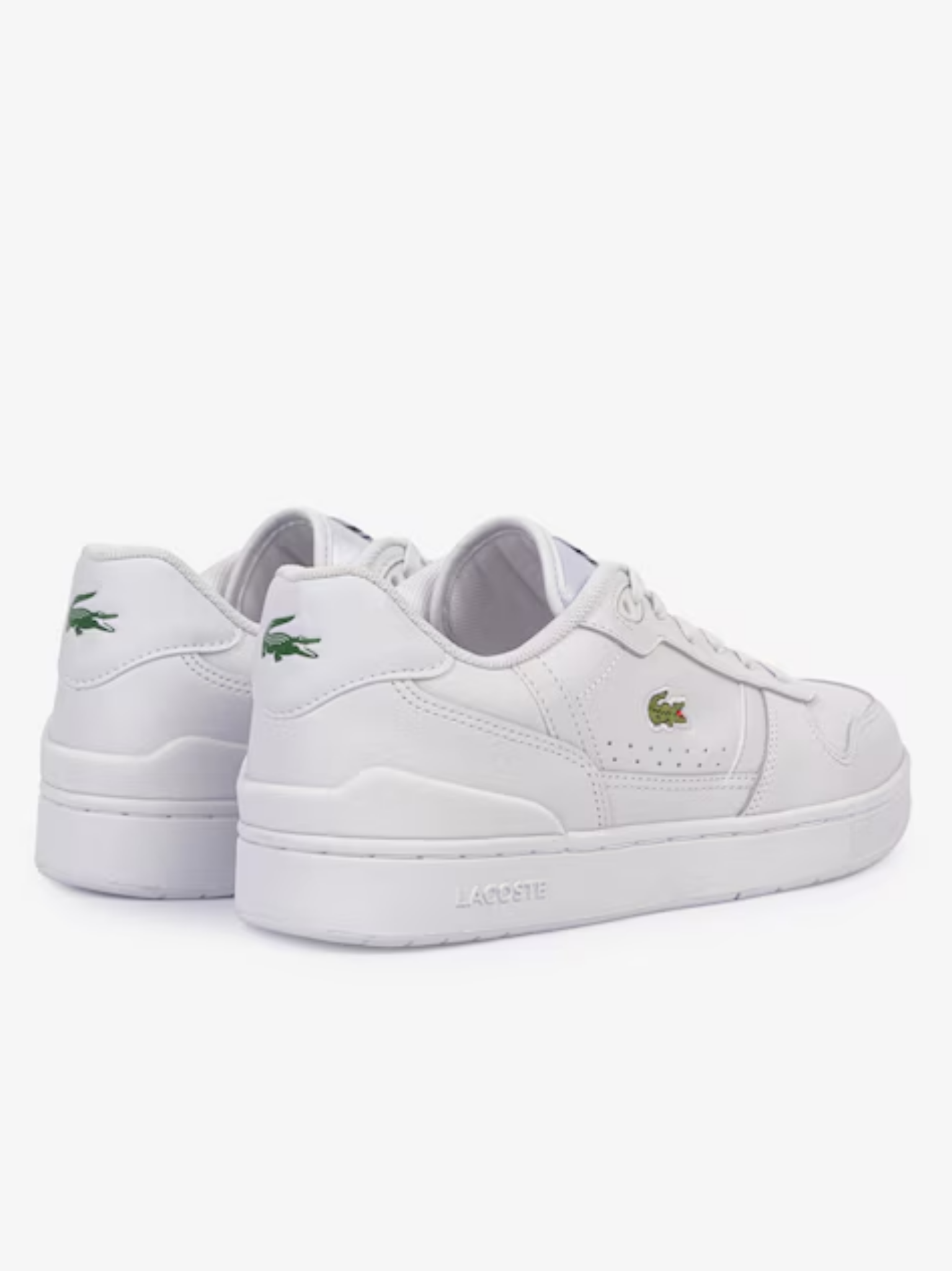 LACOSTE T-Clip Set Leather Sneakers White