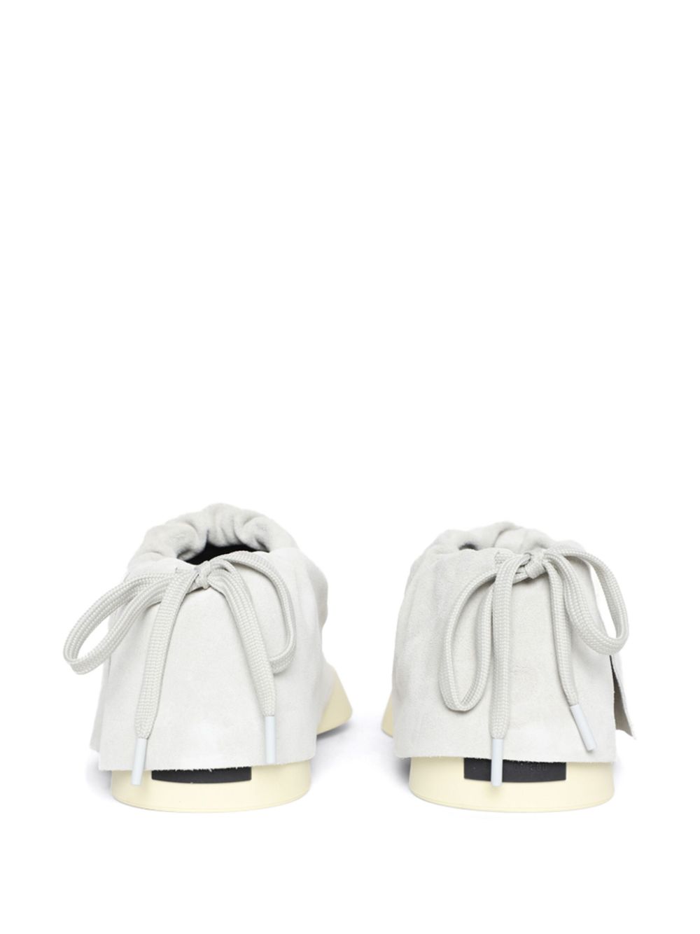 FEAR OF GOD Moc Layered Suede Sneakers Dove Grey