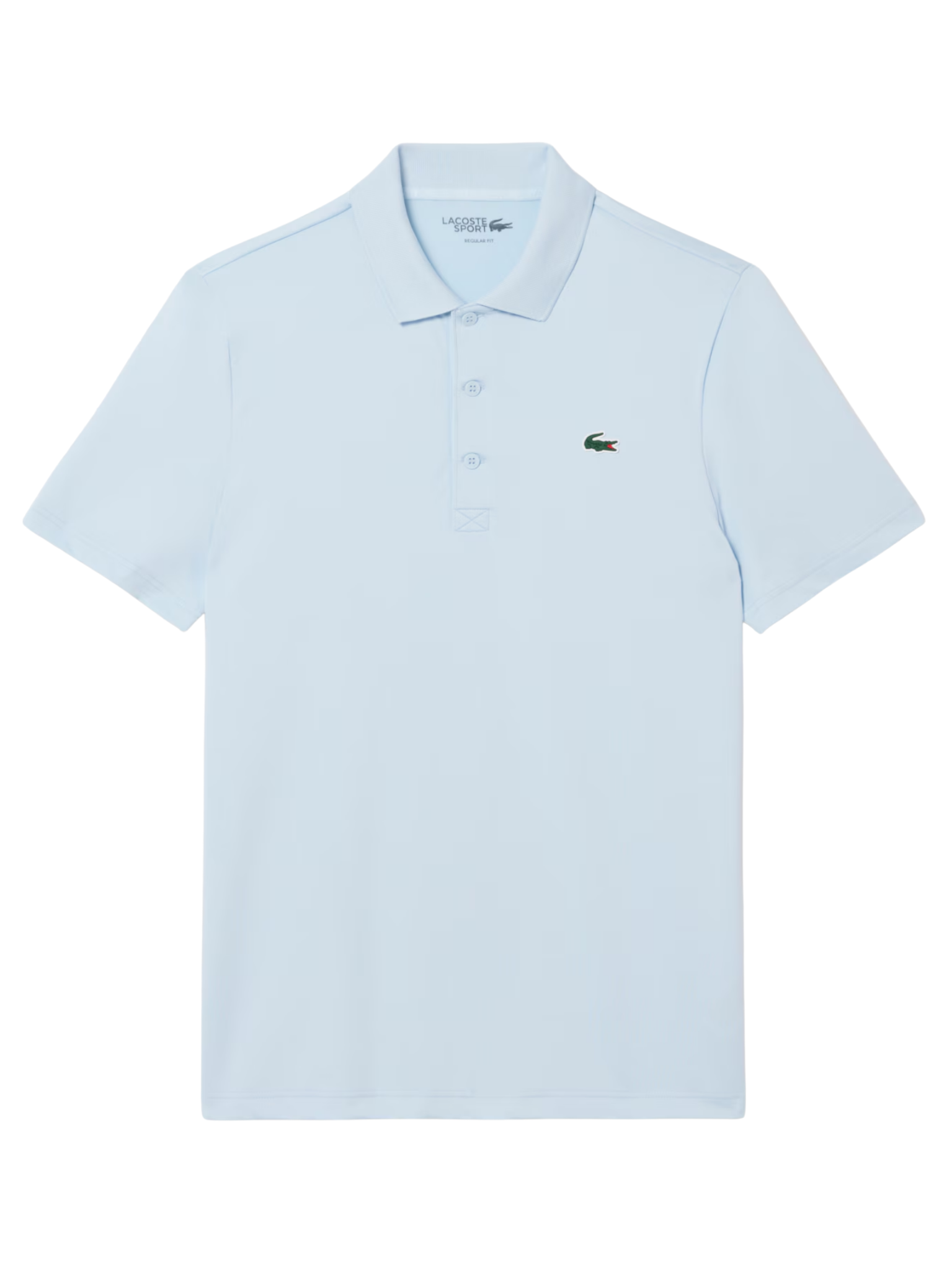 LACOSTE Ultra Dry Stretch Golf Polo Shirt Light Blue
