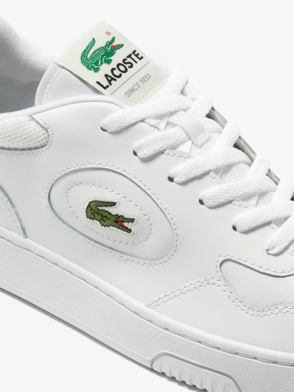 LACOSTE Lineset Leather Sneakers White/White