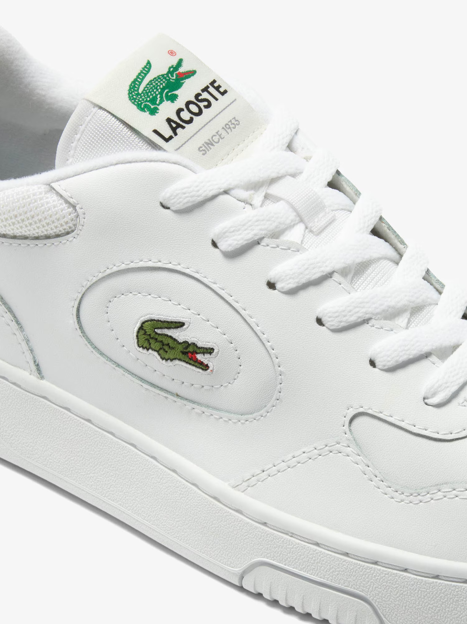 LACOSTE Lineset Leather Sneakers White/White