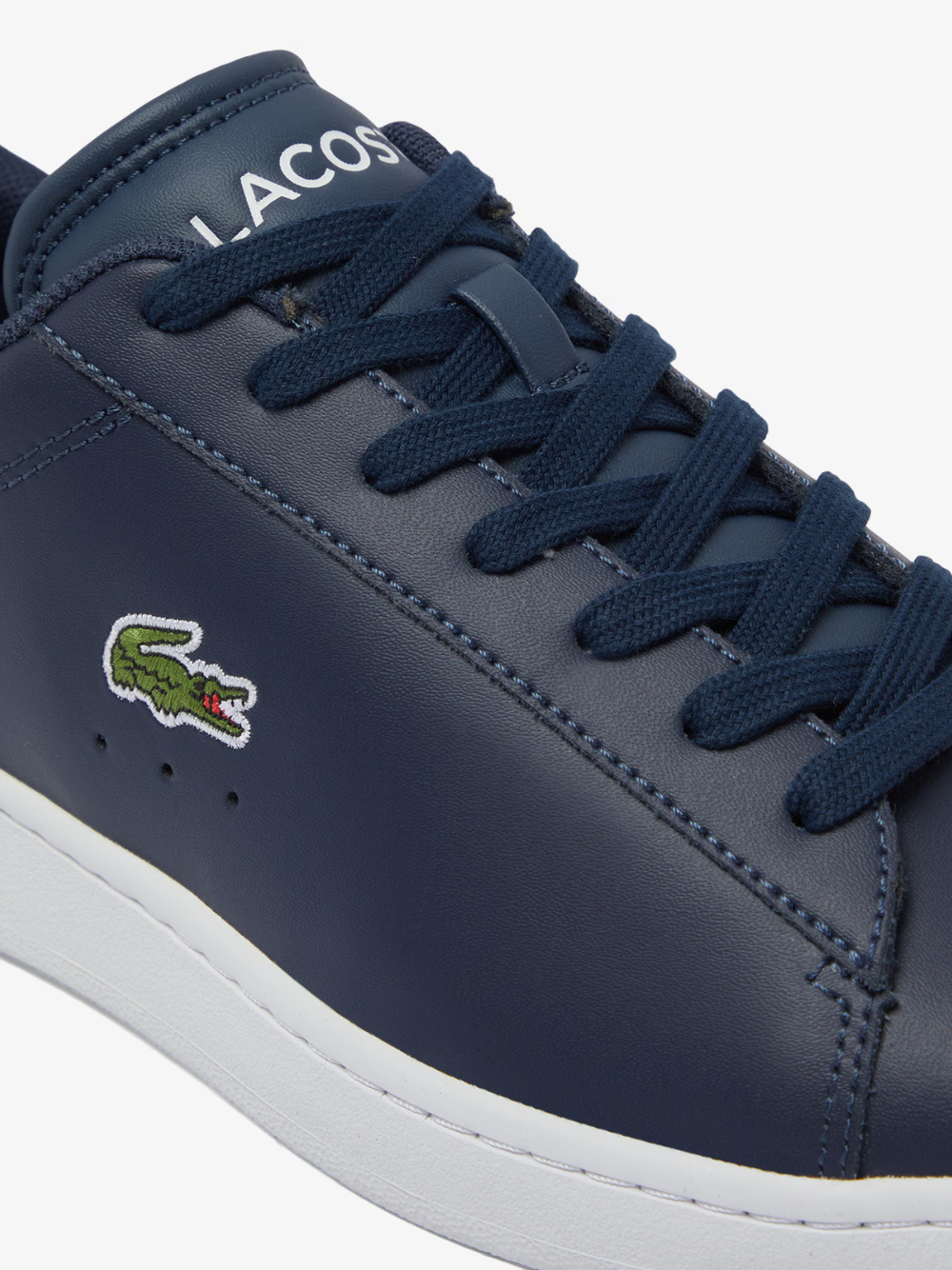 LACOSTE Carnaby Set Leather Sneakers Navy/White