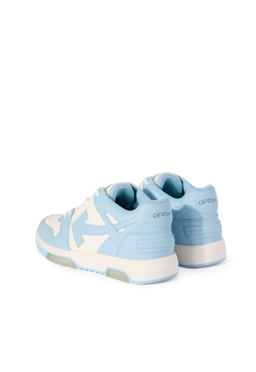 OFF WHITE MENS Out Of Office Sneakers White/Light Blue