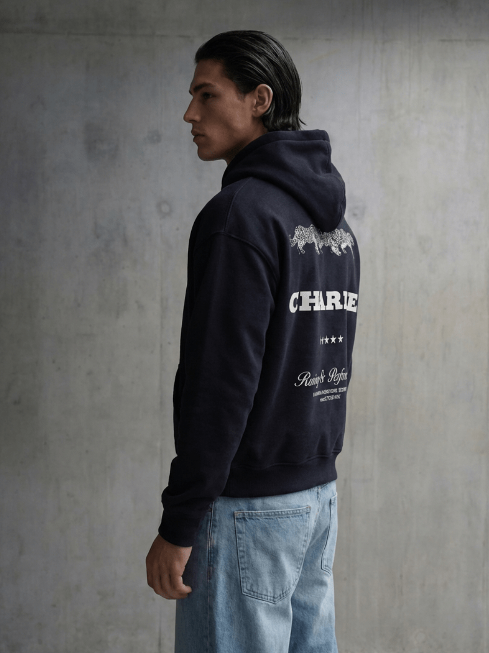 AMÉLIE CHARME Charme Racing & Performance Hoodie Navy