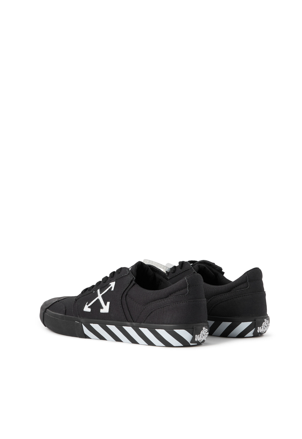 OFF WHITE MENS Vulcanized Undercut Sneakers Black/White