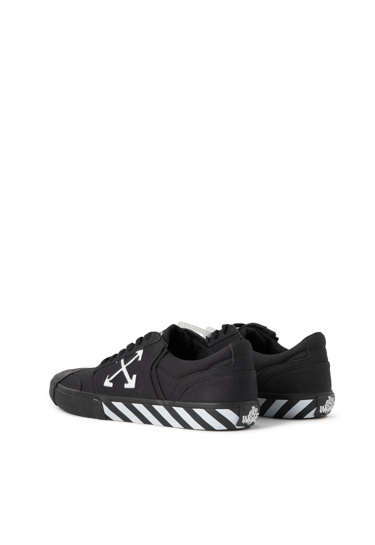 OFF WHITE MENS Vulcanized Undercut Sneakers Black/White