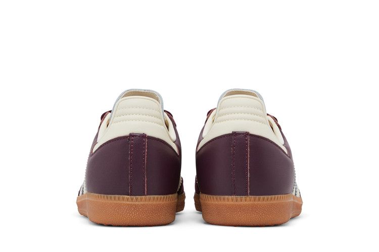 adidas Samba OG Maroon Gold Metallic (Women's)