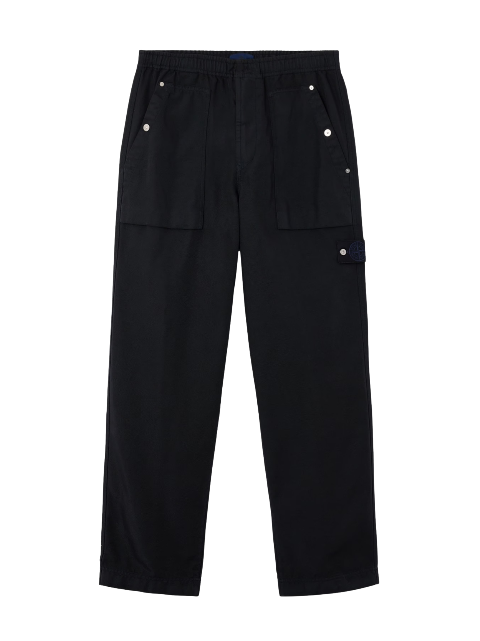 STONE ISLAND Archive-inspired Patch Fatigue Trousers Navy Blue