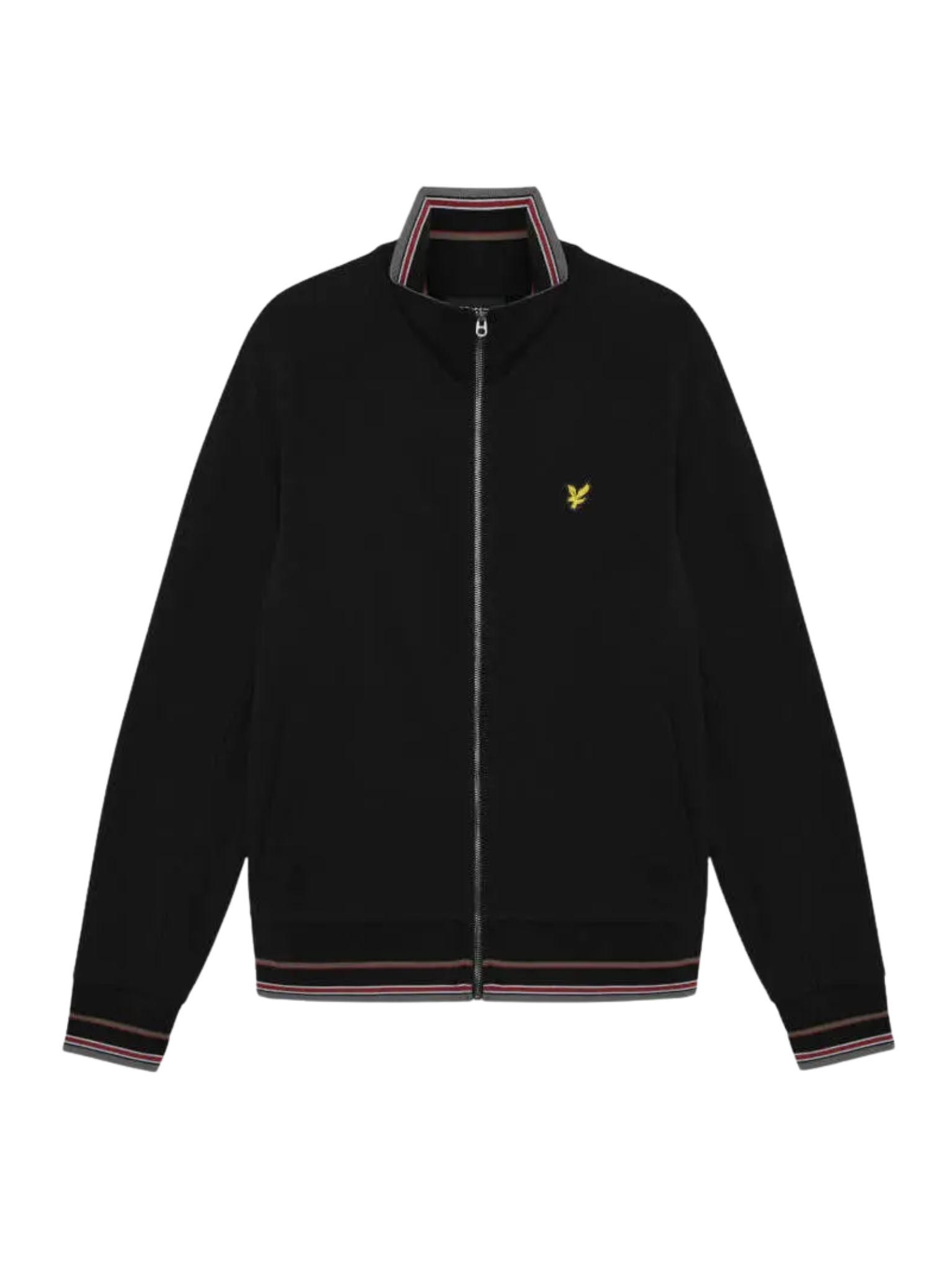 LYLE & SCOTT Tipped Track Jacket Jet Black