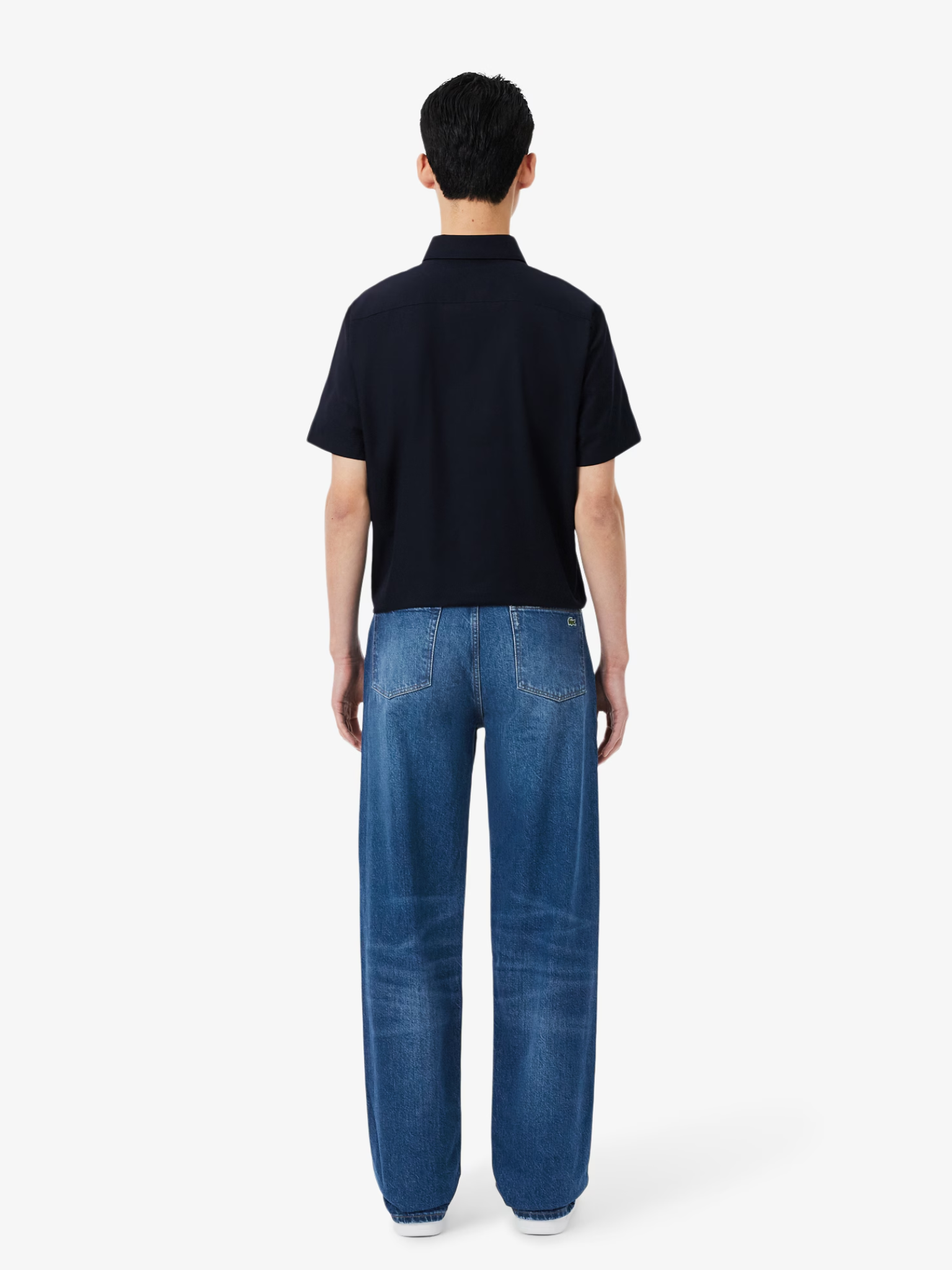 LACOSTE 5 Pocket Straight Cut Jeans Dark Blue