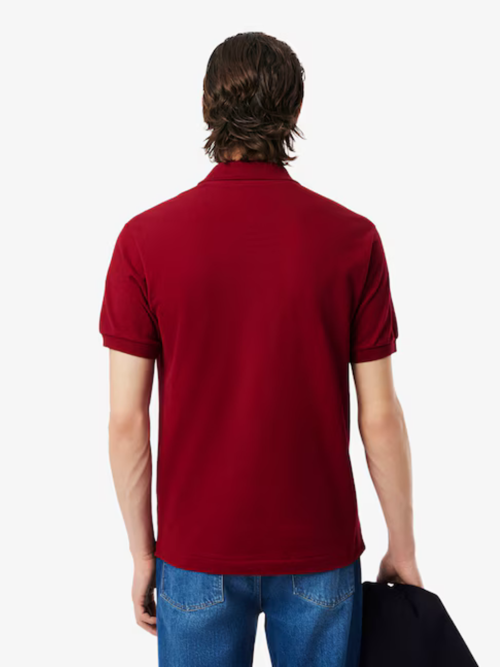 LACOSTE Classic Fit L.12.12 Original Polo Shirt Dark Red
