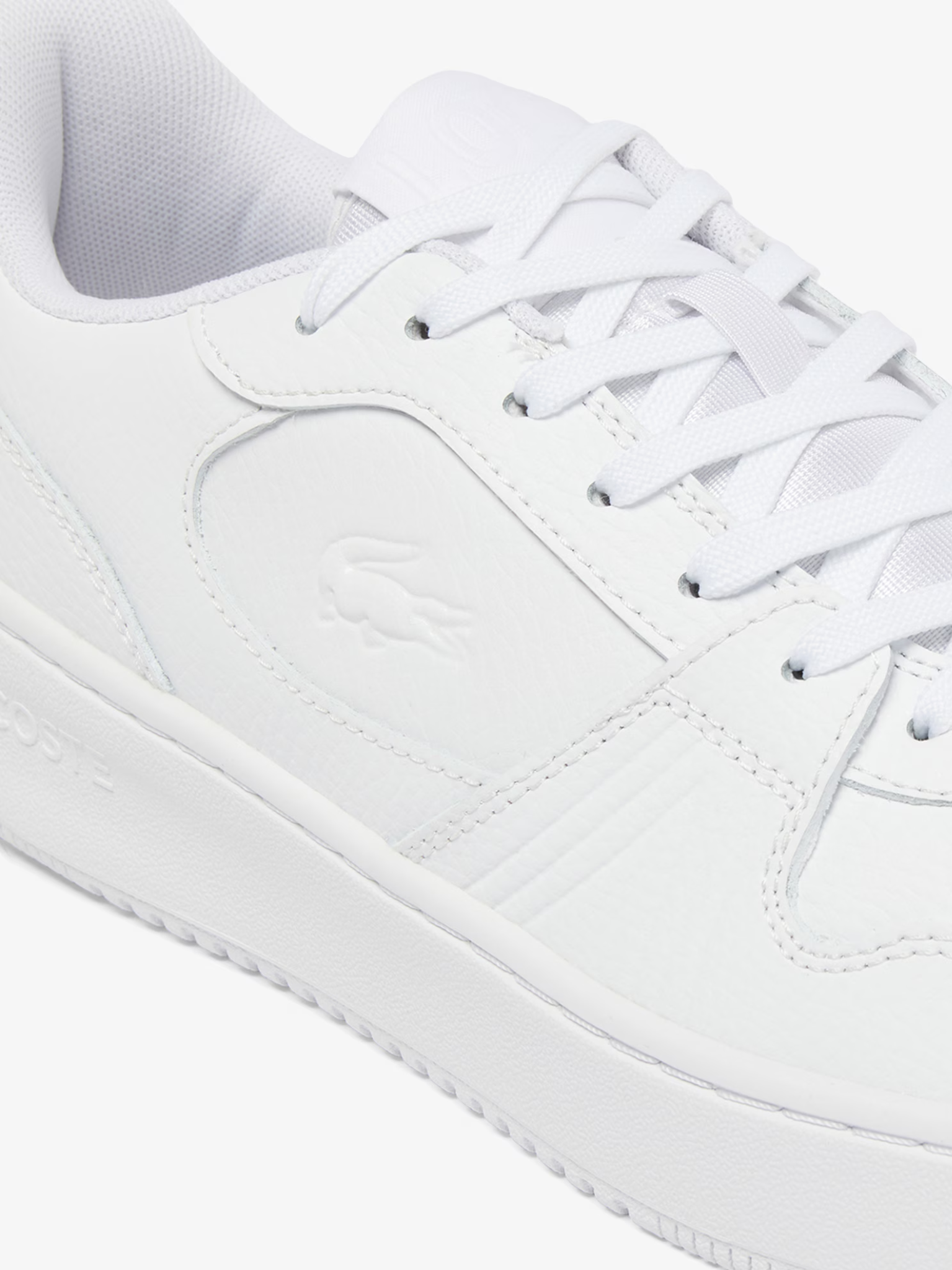 LACOSTE L001 Set Leather Sneakers White