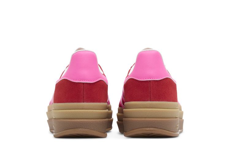 adidas Gazelle Bold Collegiate Red Lucid Pink (Women's)