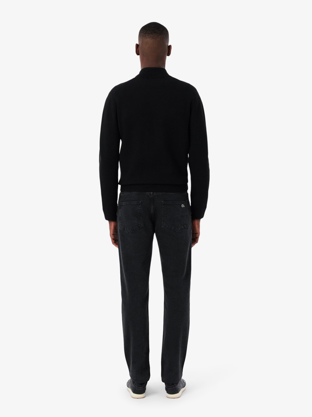 LACOSTE 5 Pocket Slim Fit Indigo Jeans Black