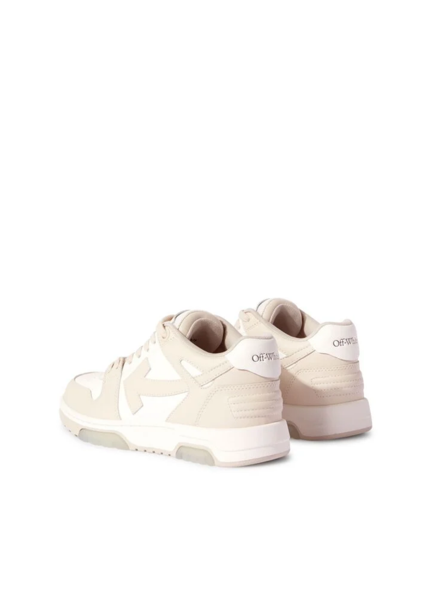 OFF WHITE WOMENS Out Of Office Sneakers White/Beige