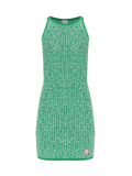 CASABLANCA WOMEN Mouline Mini Dress Green