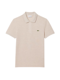 LACOSTE Slim Fit L.12.12 Original Polo Shirt Heathered Grey Beige
