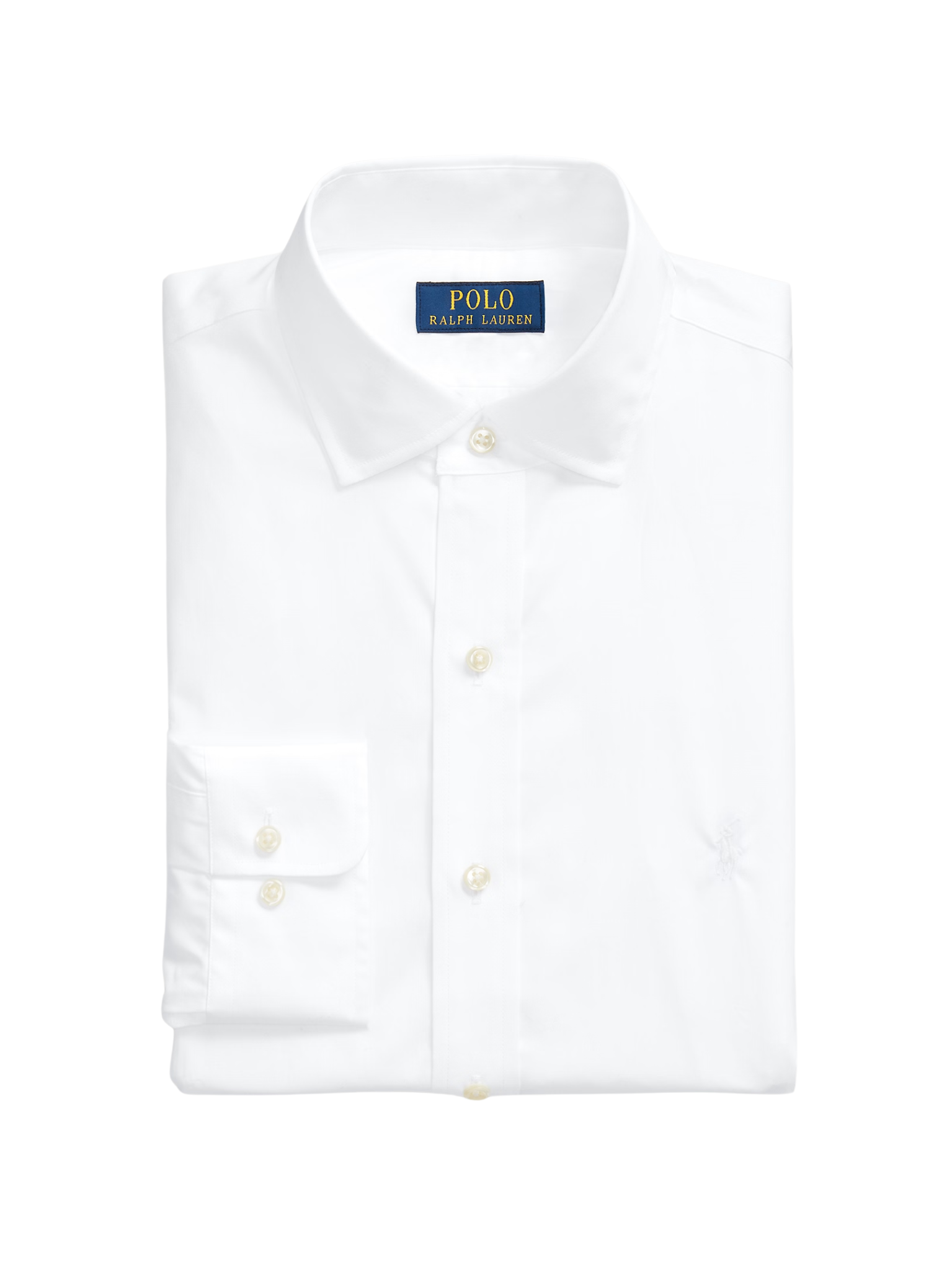 RALPH LAUREN Slim Fit Poplin Shirt White