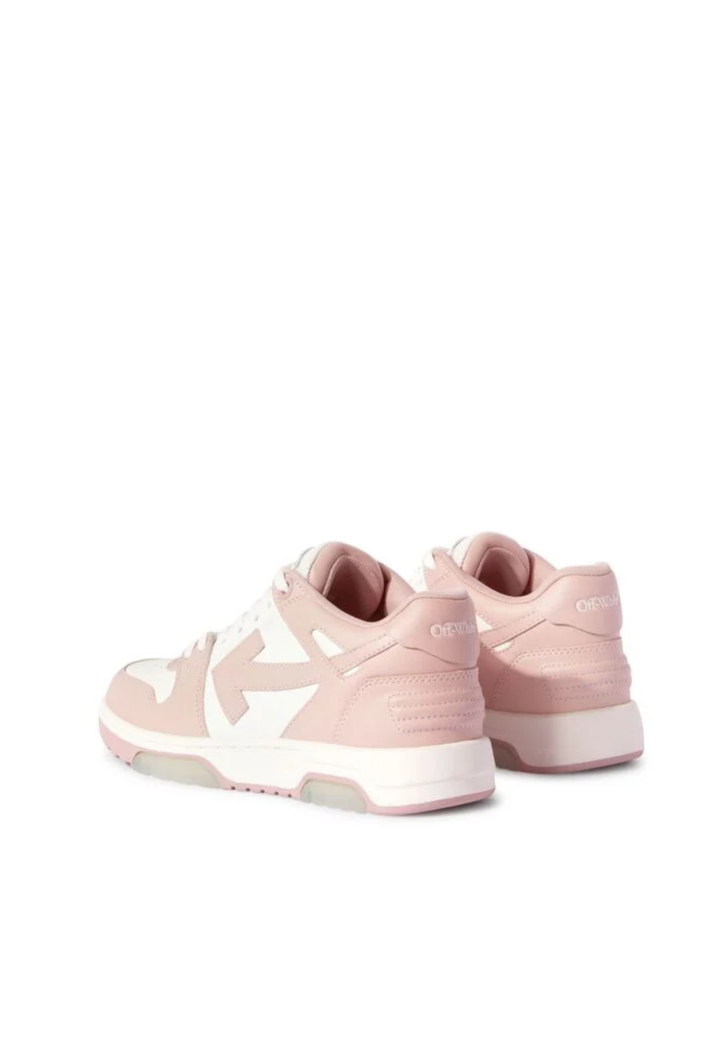 OFF WHITE WOMENS Out Of Office Sneakers White/Pink
