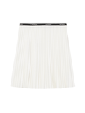 LACOSTE WOMEN Short Pleated Skirt White