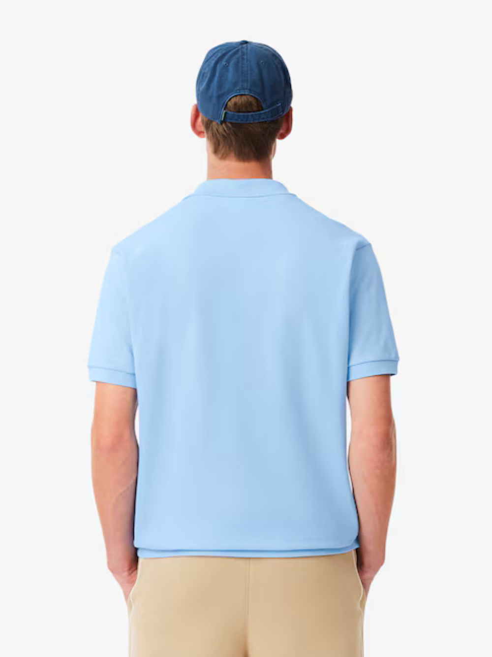 LACOSTE Classic Fit L.12.12 Original Polo Shirt Pale Blue