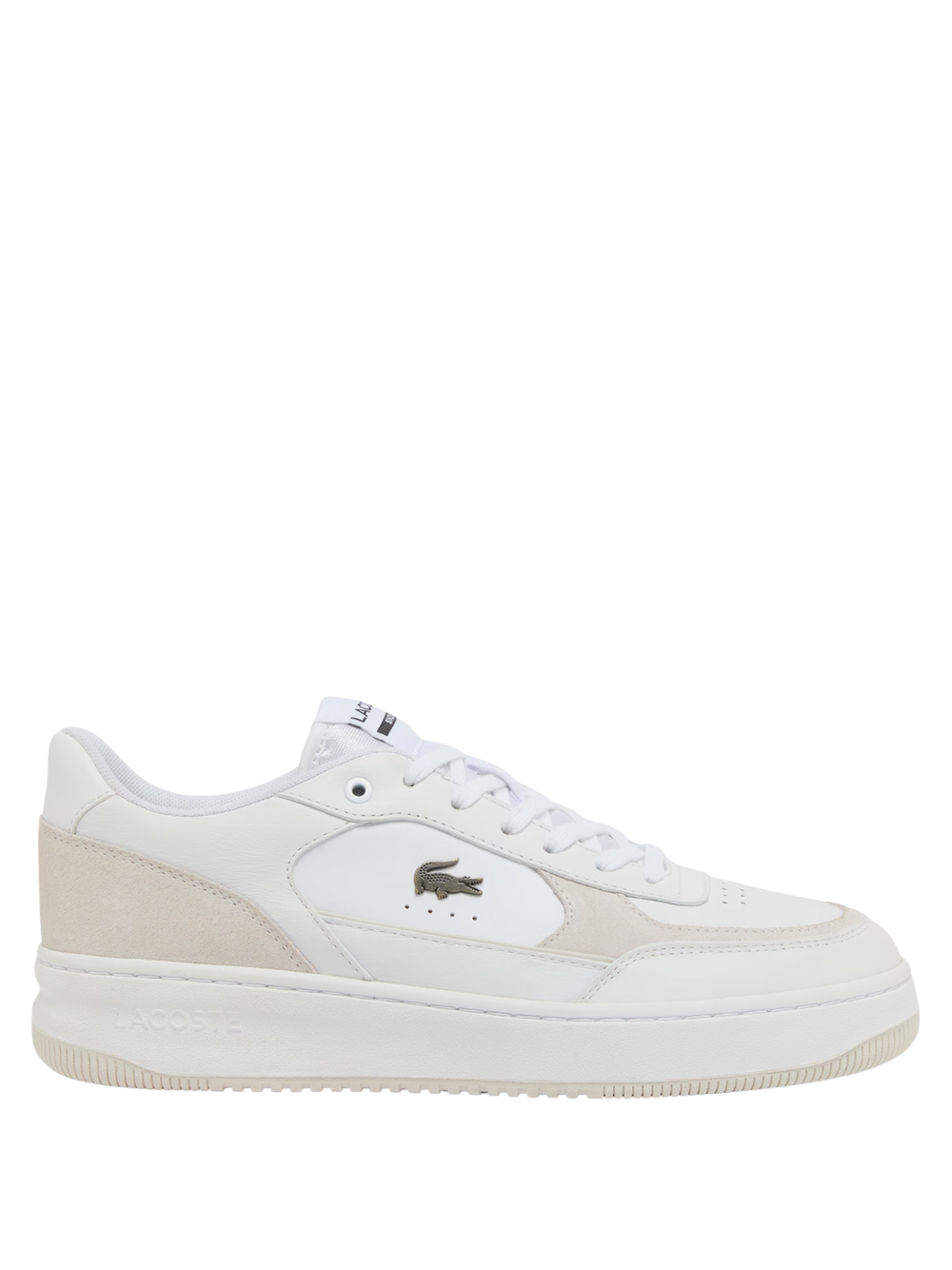 LACOSTE L001 Ace Leather Sneakers White