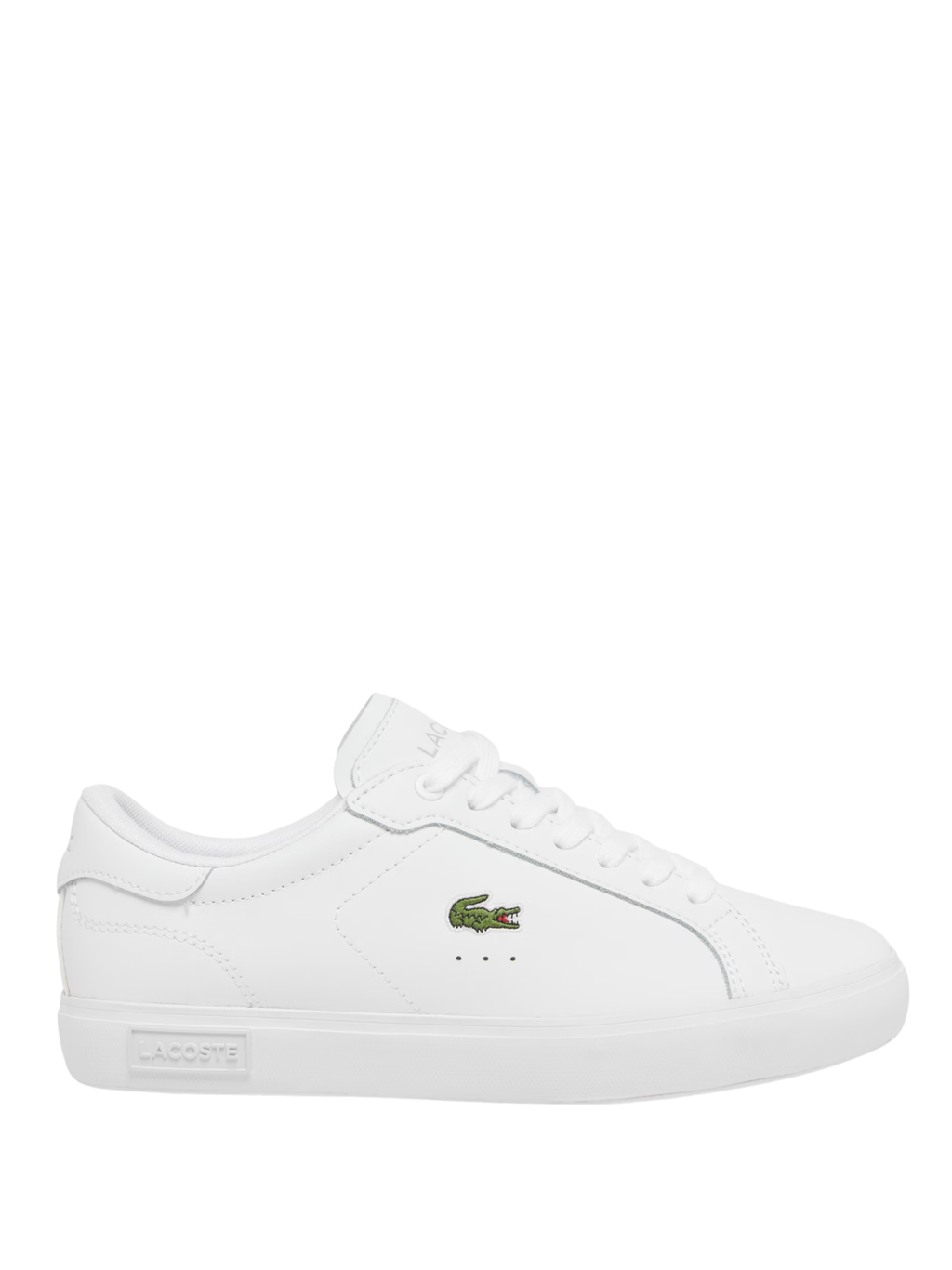LACOSTE WOMEN Powercourt Leather Sneakers White