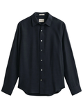 GANT Lyocell Shirt Evening Blue