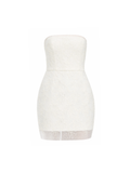 BARDOT WOMEN Franca Hourglass Mini Dress Ivory