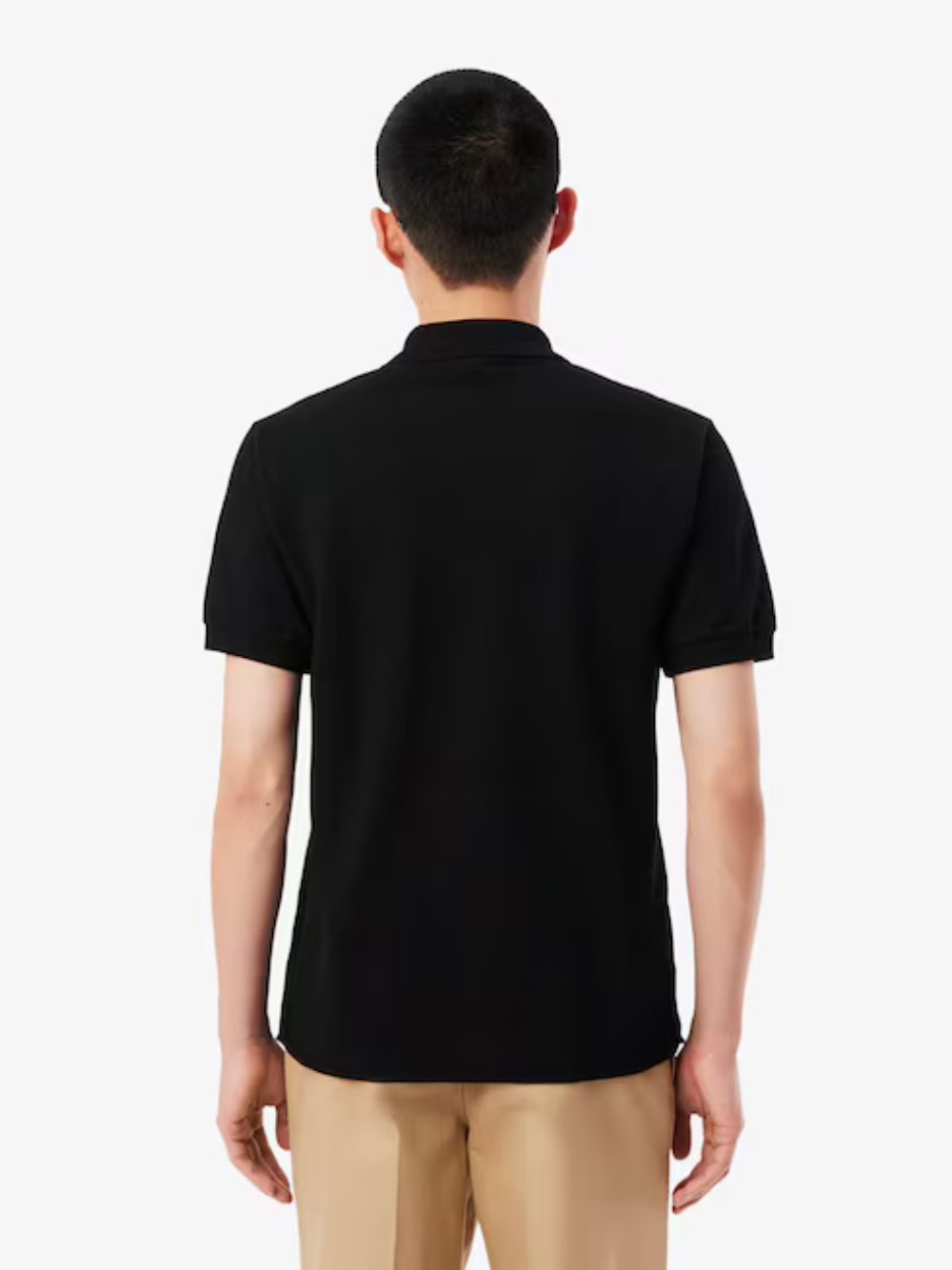 LACOSTE Classic Fit L.12.12 Original Polo Shirt Black