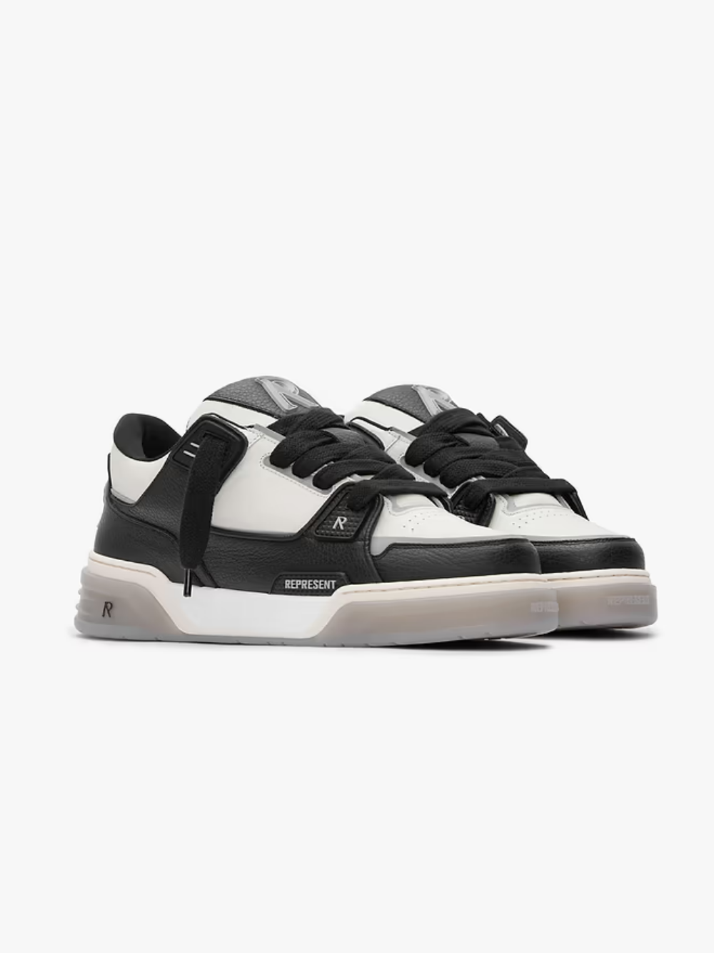 REPRESENT Studio Sneakers Black/Vintage White