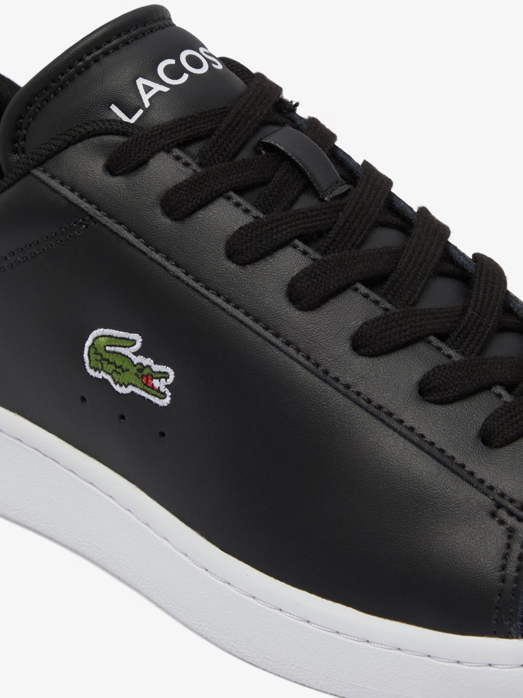 LACOSTE Carnaby Set Leather Sneakers Black/White