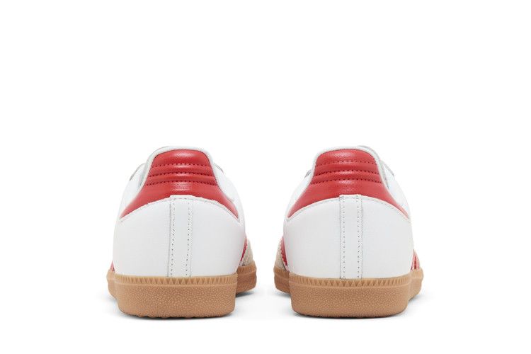 adidas Samba OG White Solar Red Gum (Women's)