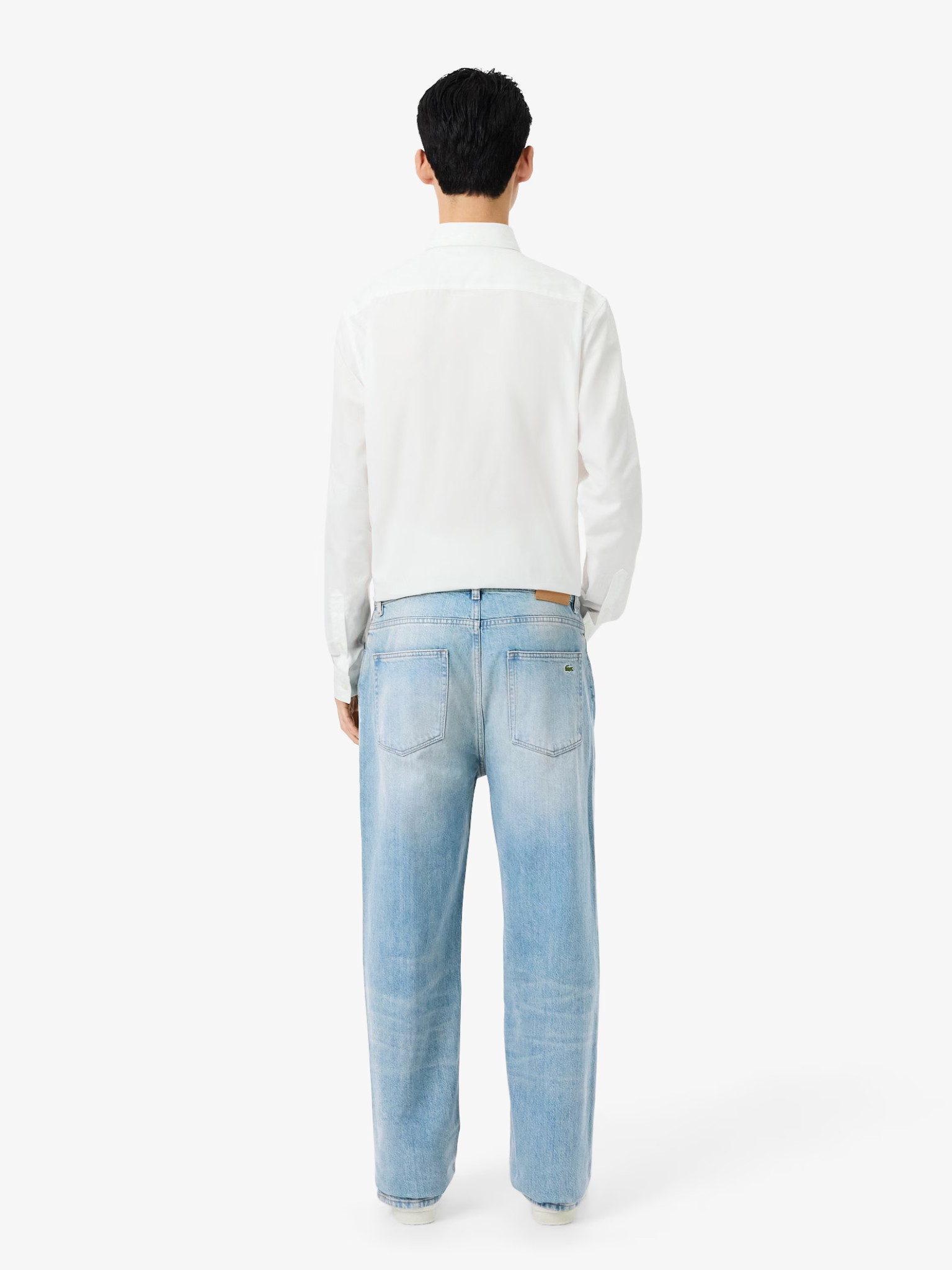LACOSTE 5 Pocket Straight Cut Jeans Light Blue
