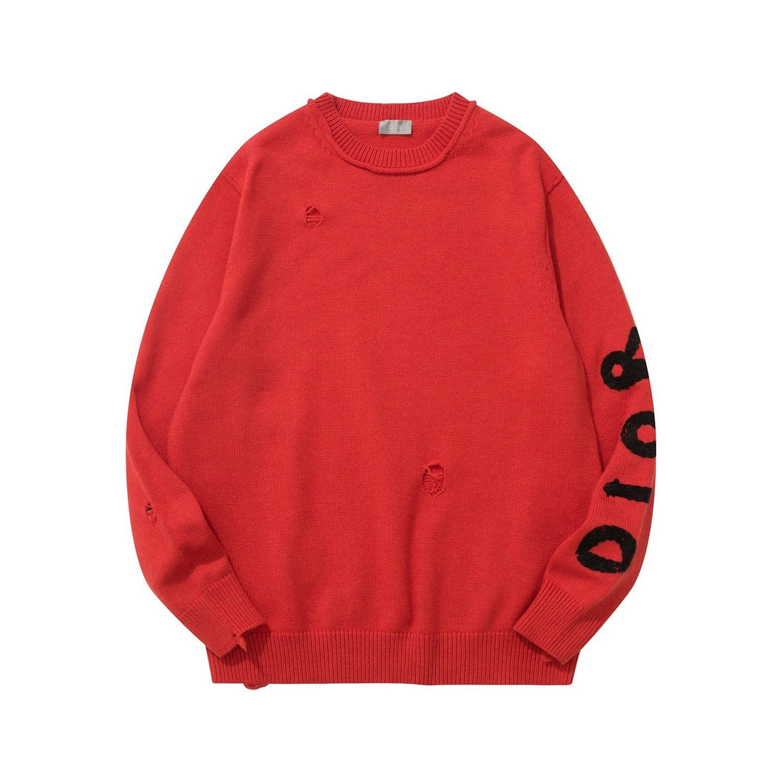 White, Black and Red Sweatshirt