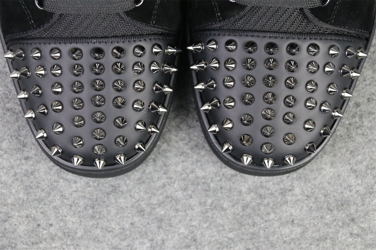 CL Louis Junior Spikes Orlato Flat 'Black'