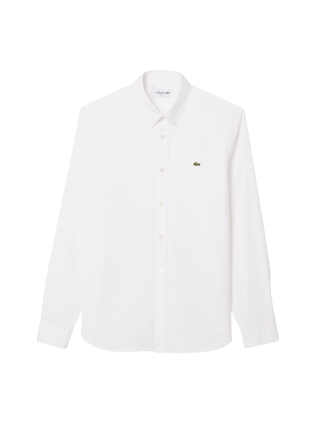 LACOSTE Regular Fit Cotton Shirt White