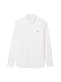 LACOSTE Regular Fit Cotton Shirt White