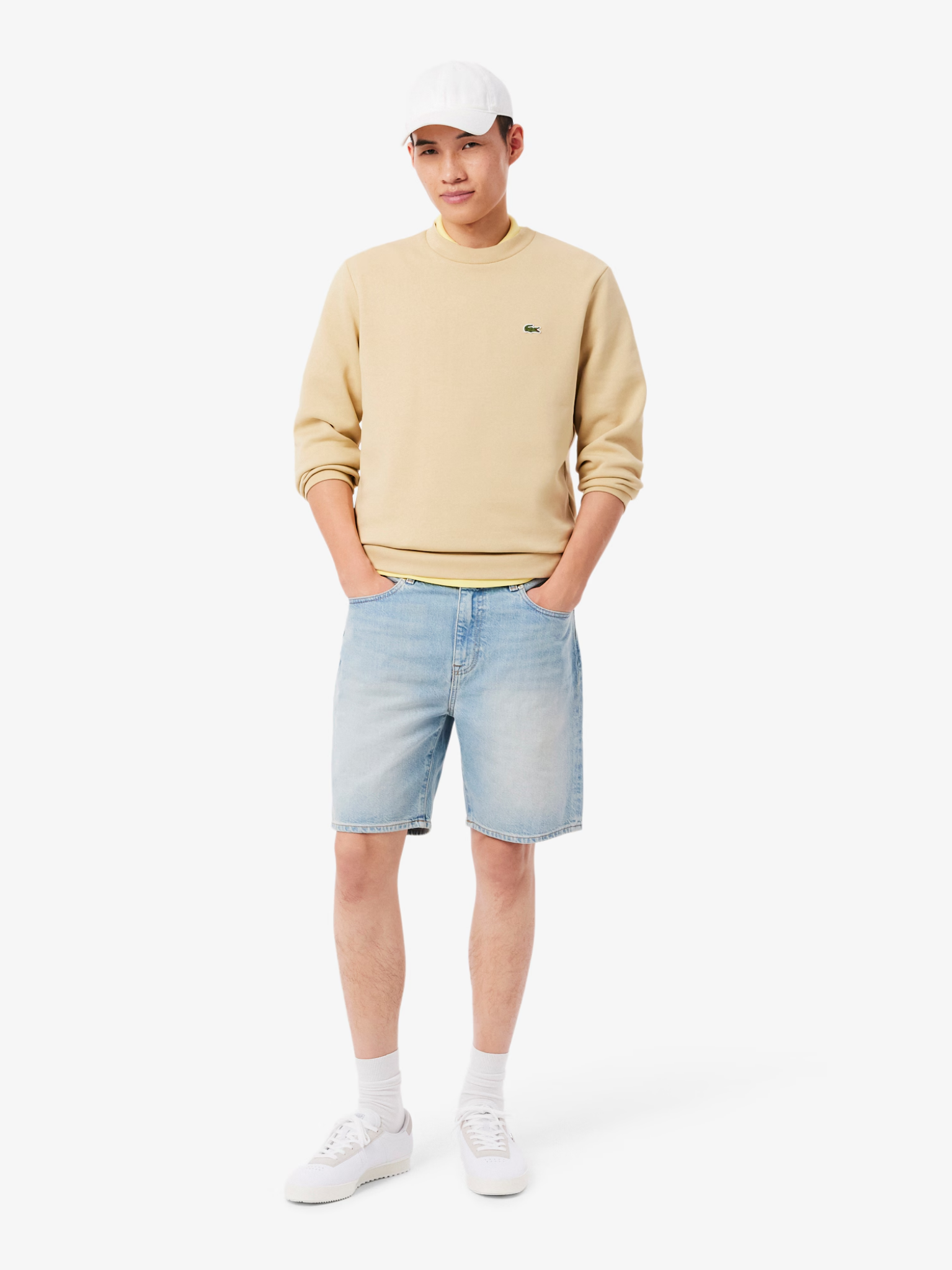LACOSTE Aura Leather Sneakers White/Off White