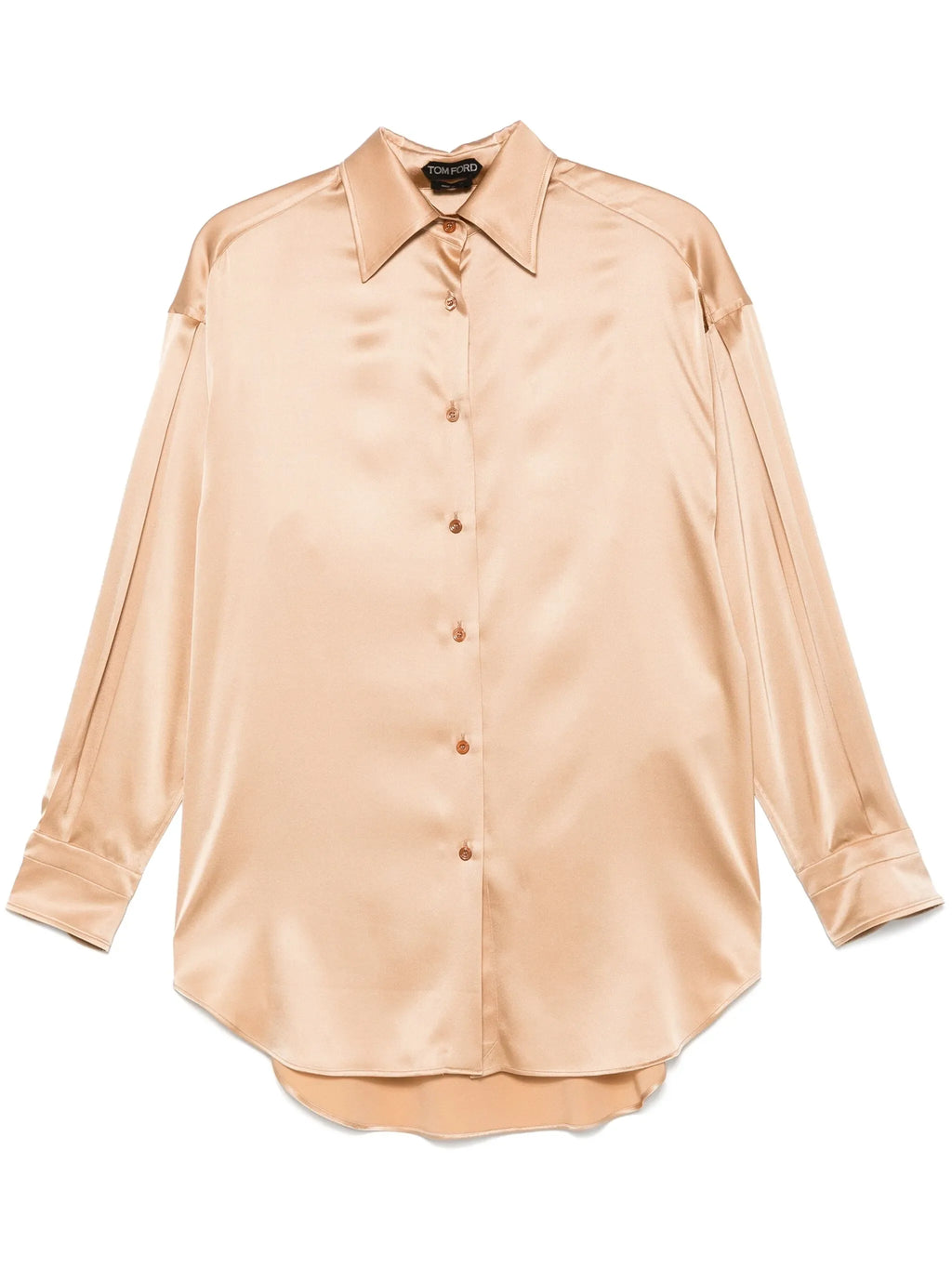 TOM FORD WOMEN Satin Shirt Light Beige