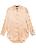 TOM FORD WOMEN Satin Shirt Light Beige