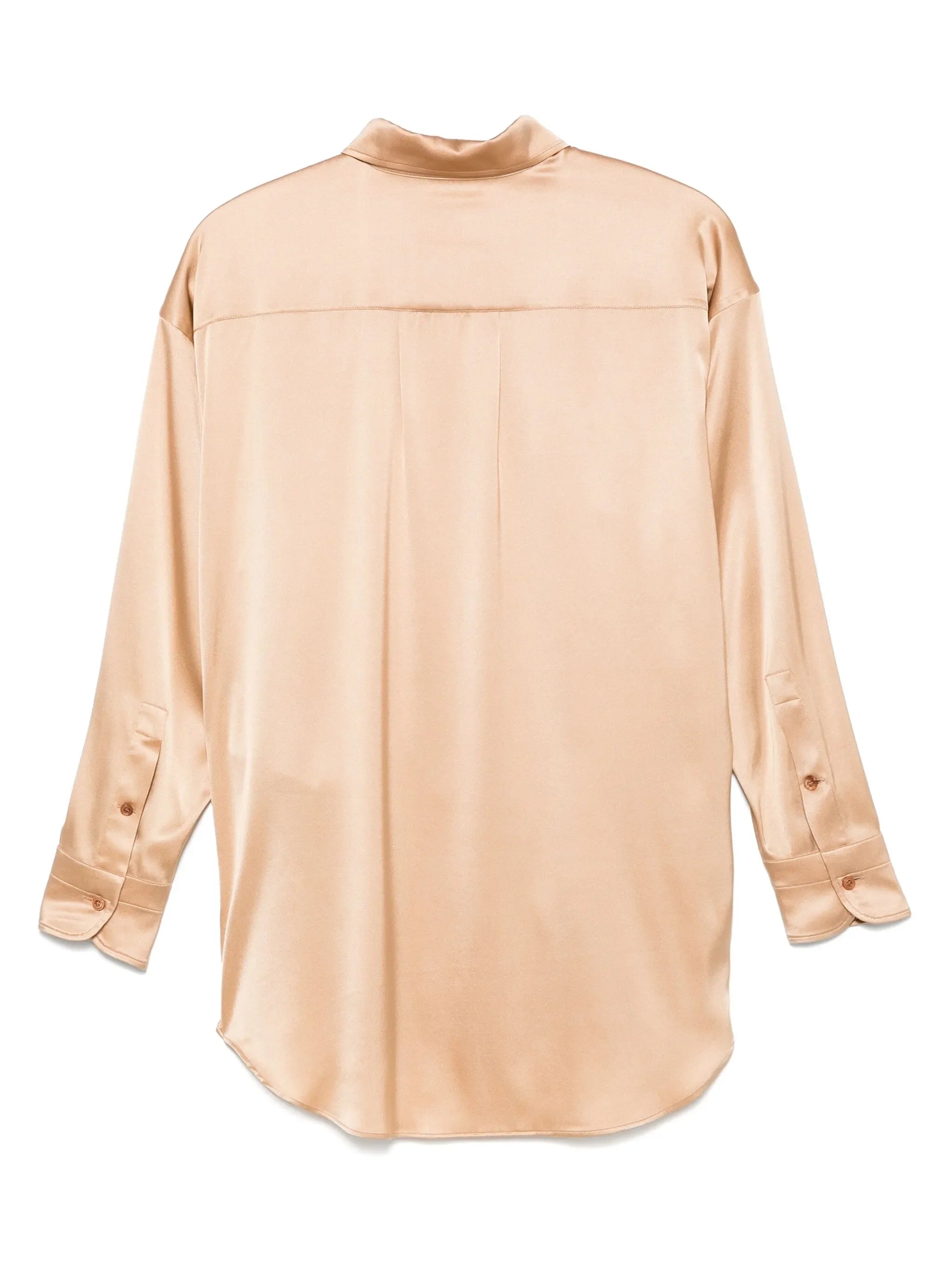 TOM FORD WOMEN Satin Shirt Light Beige