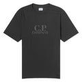 Cp Company Tonal Logo T-Shirt In Black