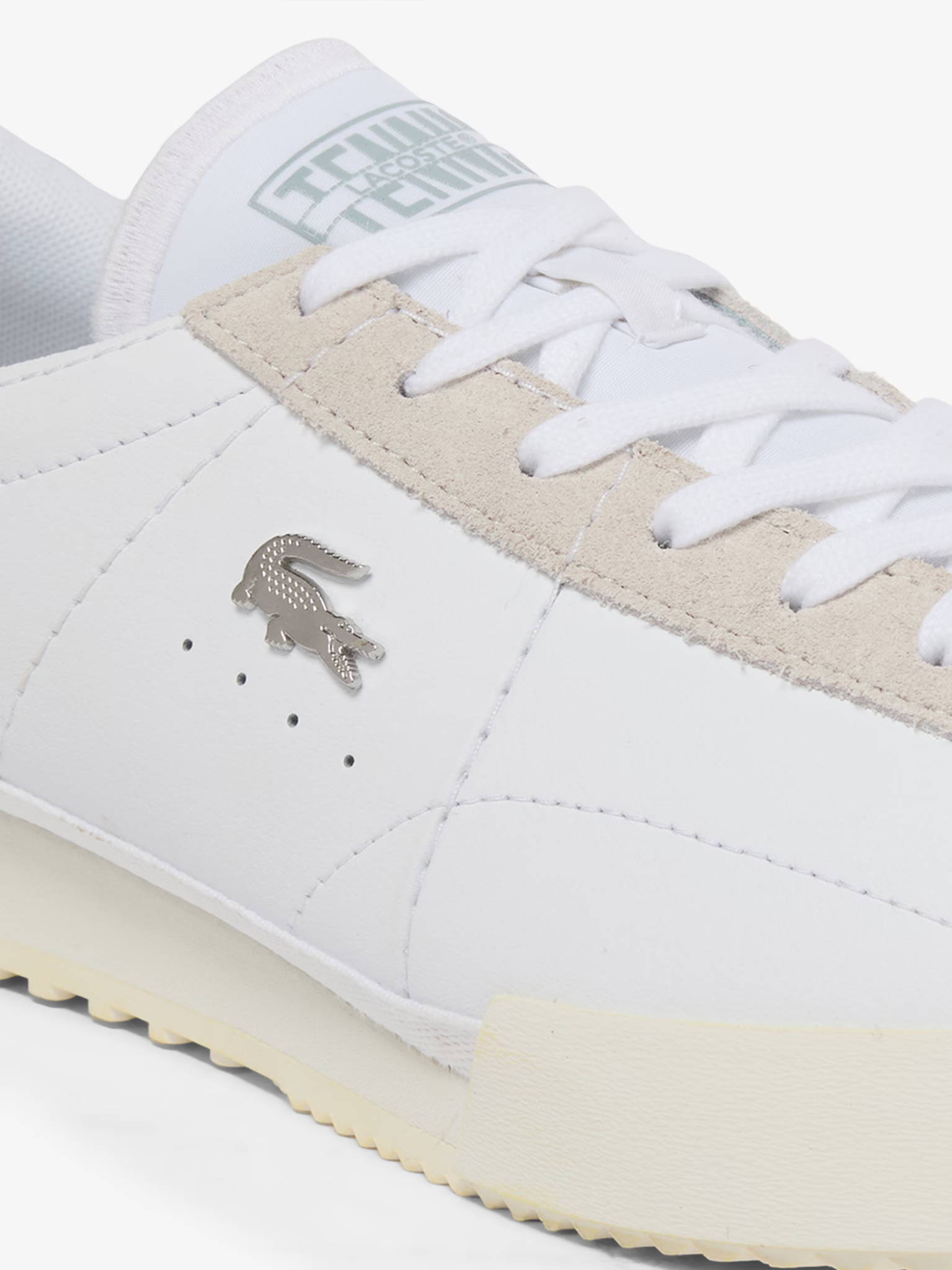 LACOSTE Aura Leather Sneakers White/Off White