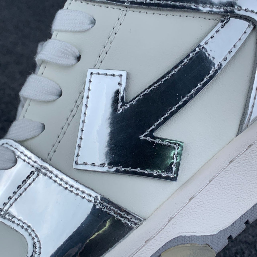 Off-White Out of Office 'Mirror Silver'