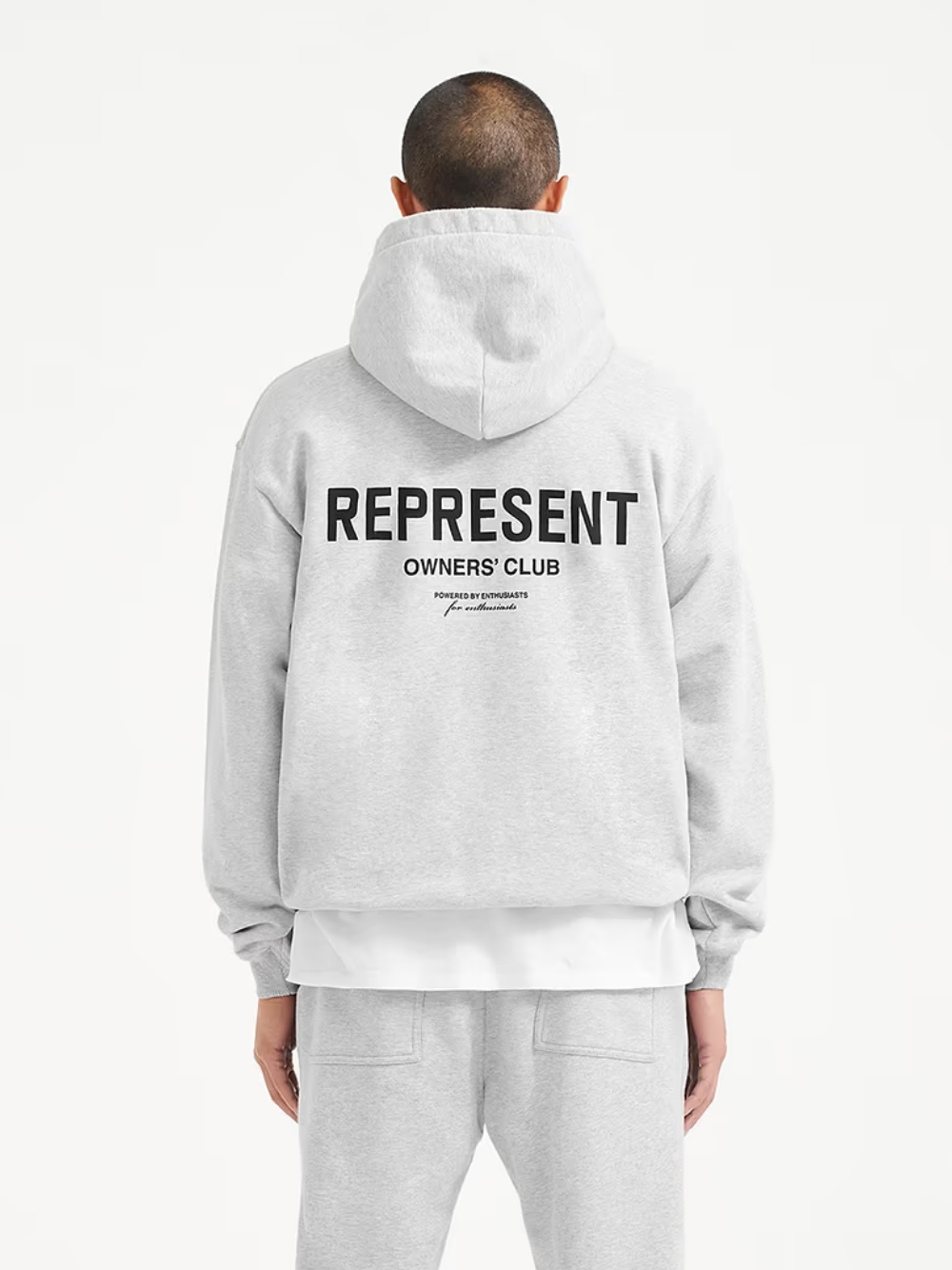 REPRESENT Owners Club Hoodie Ash Grey