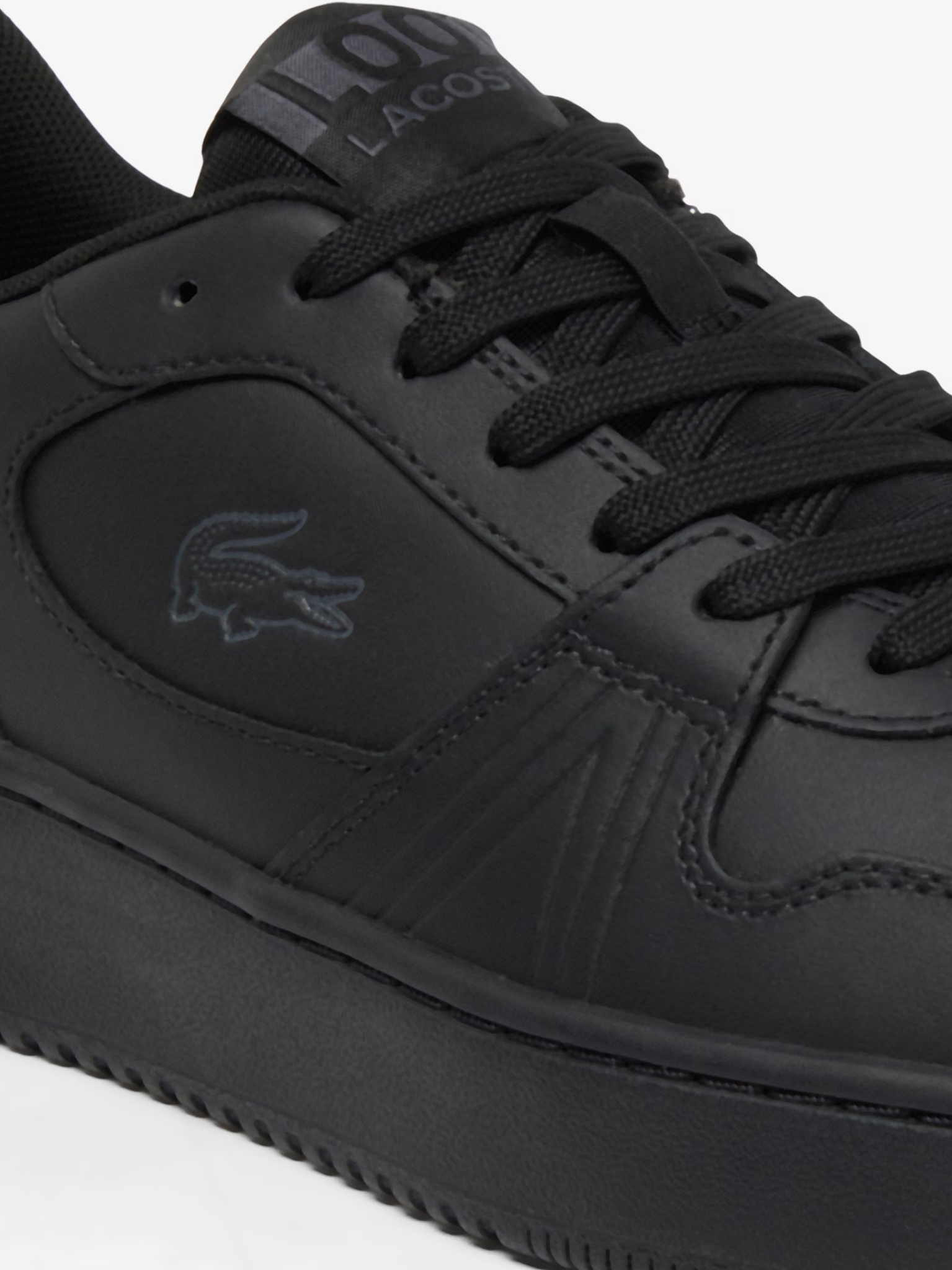 LACOSTE L001 Set Leather Sneakers Black