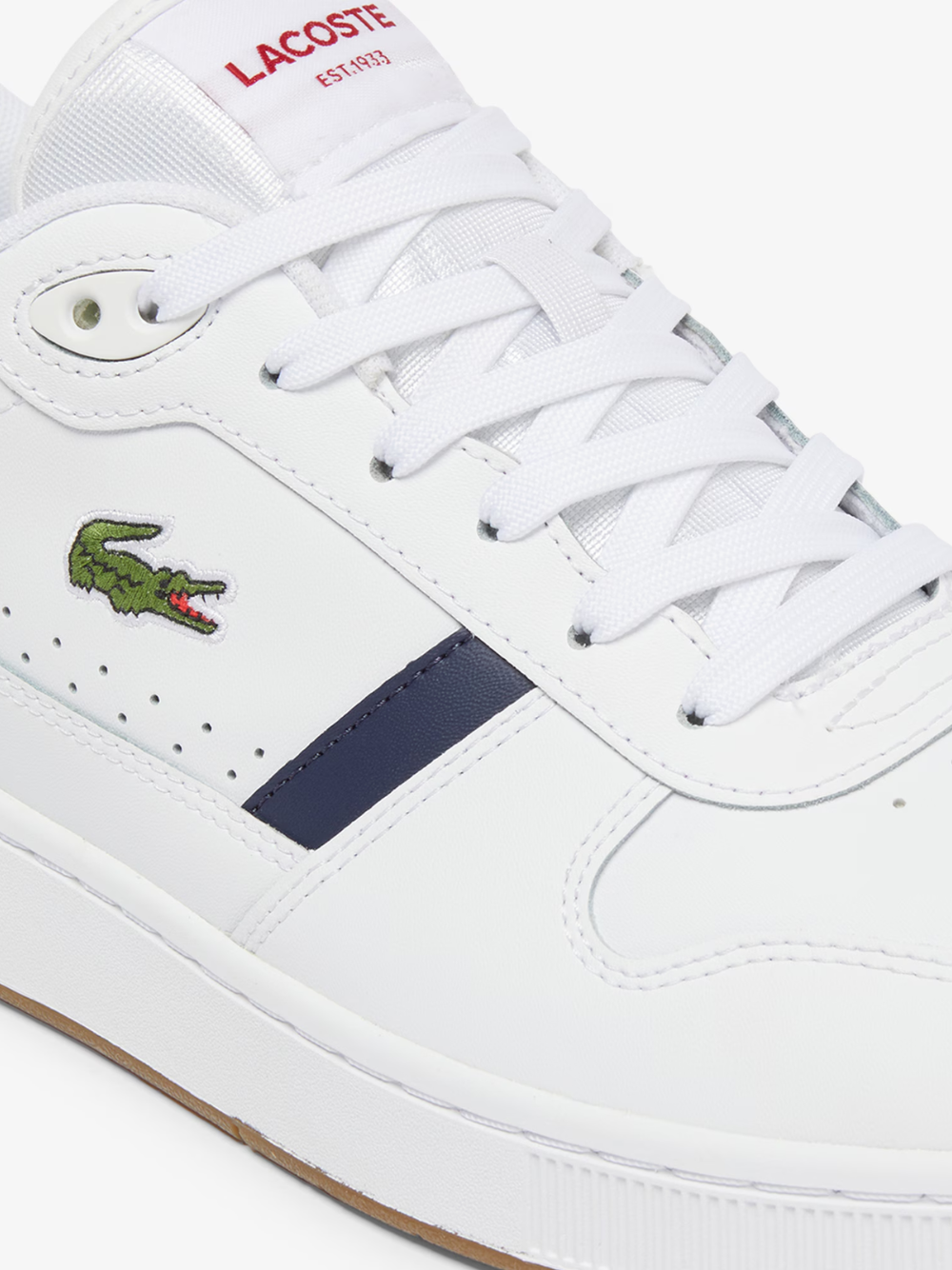 LACOSTE T-Clip Set Leather Sneakers White